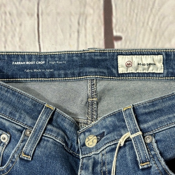 AG Farrah Crop, 12 Years Rural, Size 29 - Picture 7 of 8